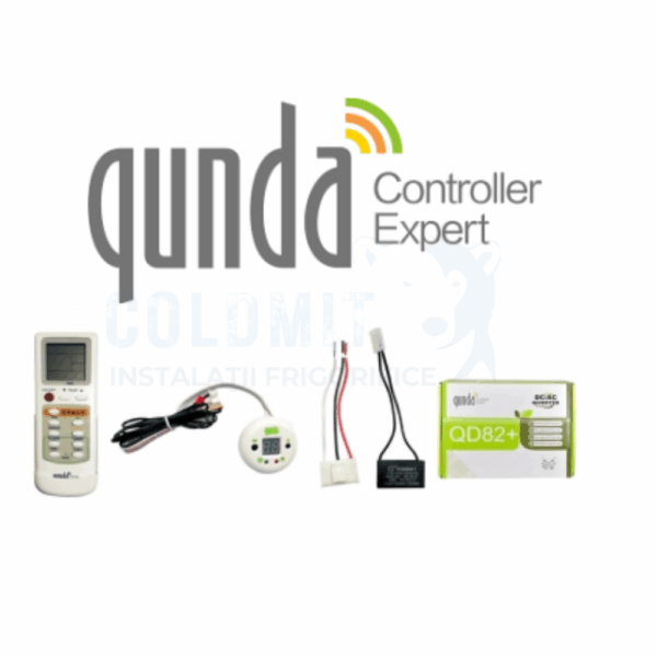 Kit universal A/C cu invertor DC/AC QD82+