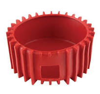 Manson cauciuc protectie manometre rosu 80MM-MC91253EE