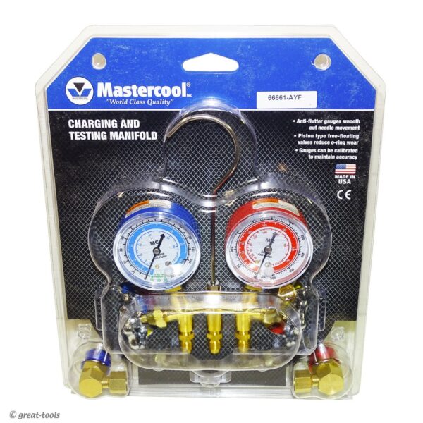 Baterie manometre 80MM CL1,6 R22-R422A-R427A-R422D-R417A-MC93103EBR